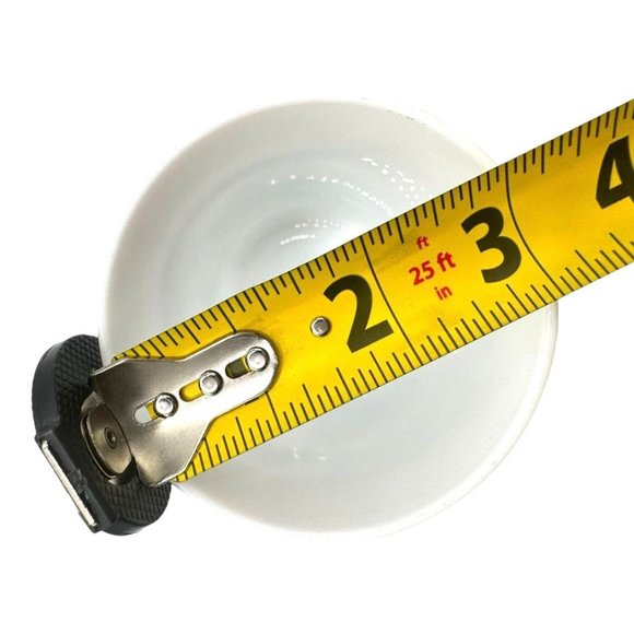 White Milk Glass Blue Floral Arcopal France Honorine Mug Coffee Tea Cup 8 oz - Picture 9 of 10